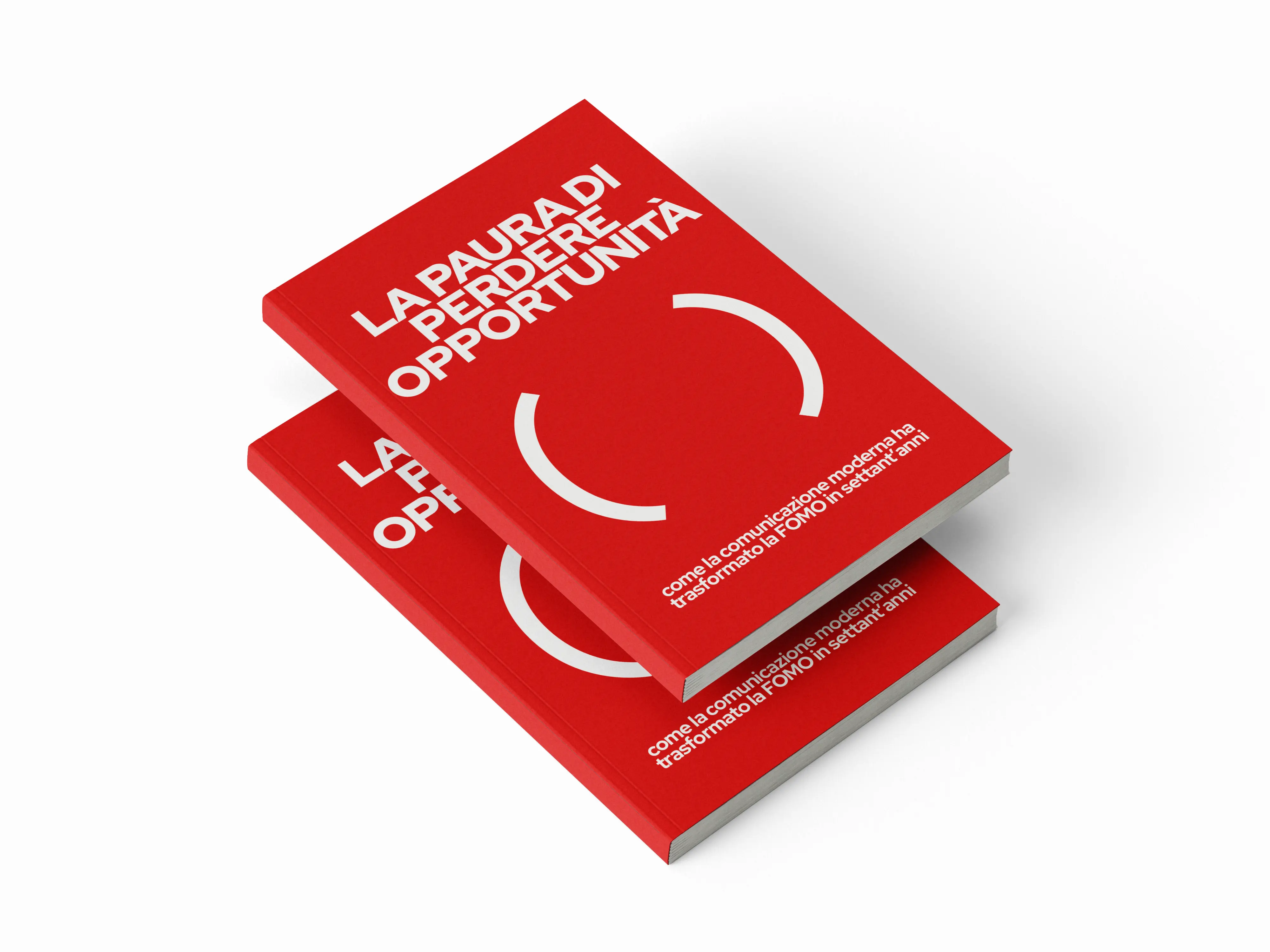 Mockup progetto fomo libro